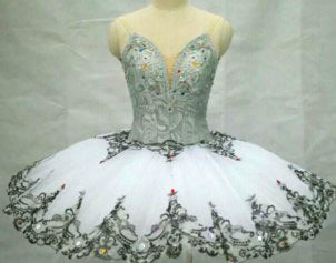 ST285 EMTUTU Adult Women Professional Ballet Tutu Costume Blue Gold Sleeping Beauty Ballet Performance Tutu A shape Ballerina tutu dress