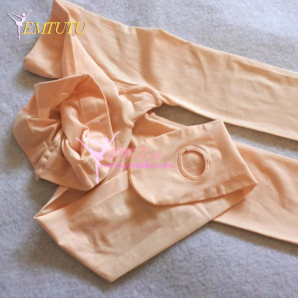 EMTUTU Elastic Ballet Soft Opening Back Shoulder Foot Stretch Ballet Band Gymnastic Yoga Pilates Training Ballet Dance Resistance Band(复制)