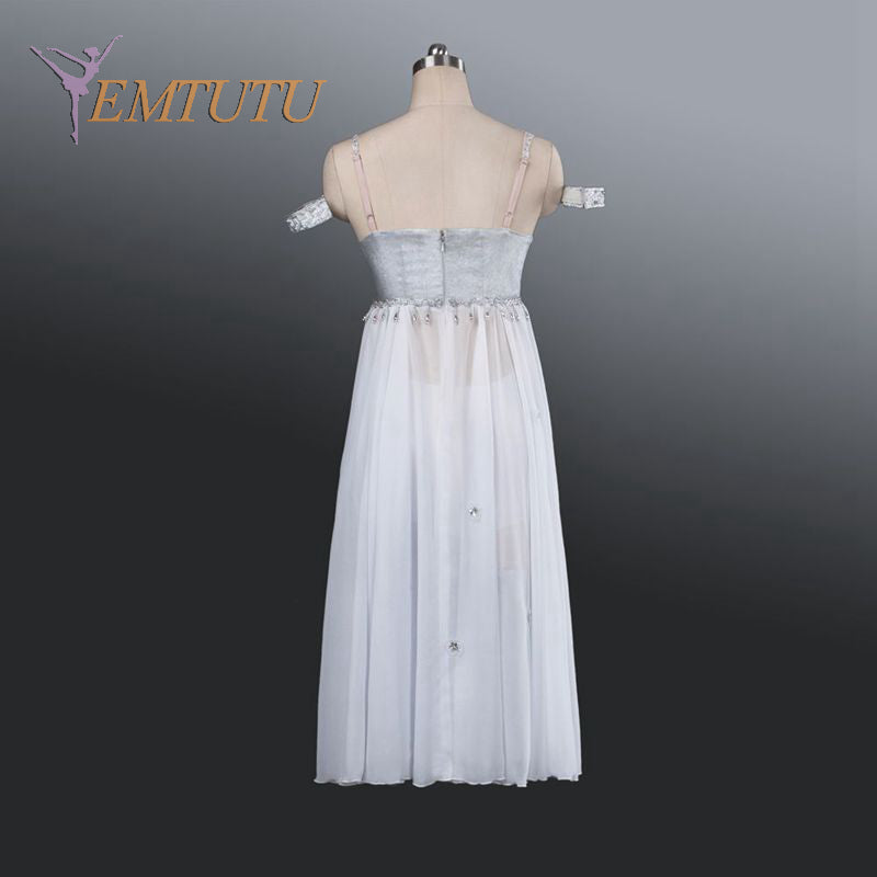 EM1188 EMTUTU Adult Professional White Tutu Ballet Stage Costume Performance Tutus