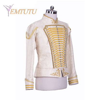 M023 EMTUTU Professional Ballet Stage Costume for Men Performance Competition Men's Ballet Tunic Ballet Top Custom Made