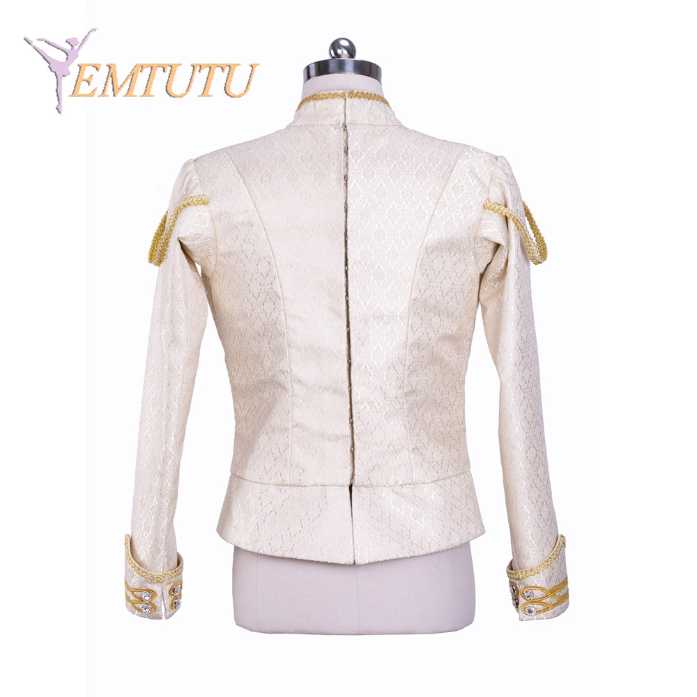 M023 EMTUTU Professional Ballet Stage Costume for Men Performance Competition Men's Ballet Tunic Ballet Top Custom Made
