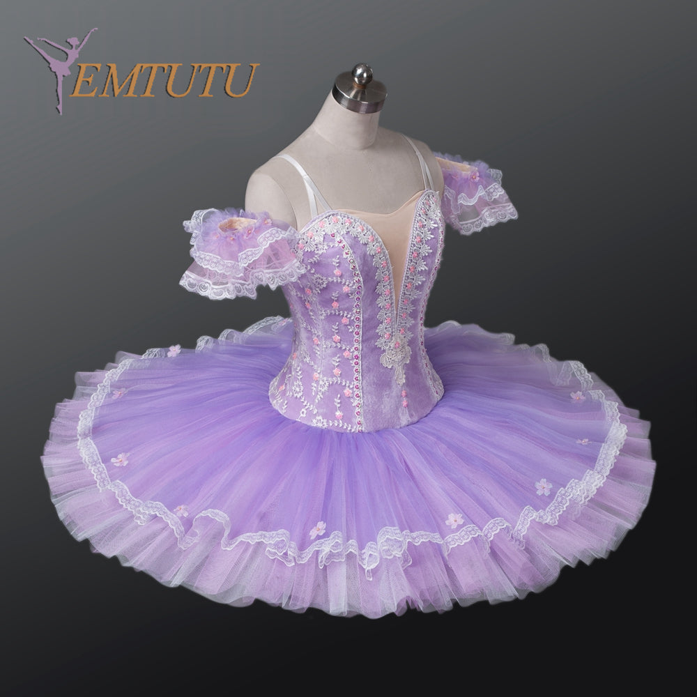 EM1080B EMTUTU Adult Lilac fairy Tutu Profesional Ballet Tutus Ballerina Performance Classical Professional Ballet Costume Women Coppelia Tutus
