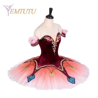 EM1375 EMTUTU Adult Professional Tutu Ballet Stage Costume Performance Tutus