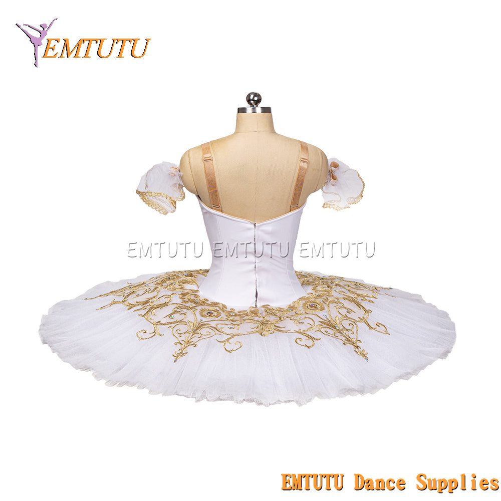 EM1260 EMTUTU Adult Professional White Tutu Ballet Stage Costume Performance Tutus