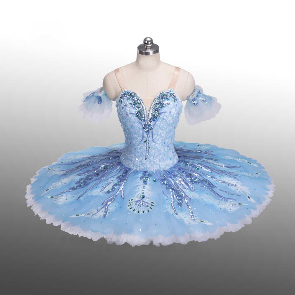 EM1384 EMTUTU Blue Bird Classical Professional Ballet Tutu Sleeping Beauty Performance Competition Ballet Costumes Bell Shaped Women Girls