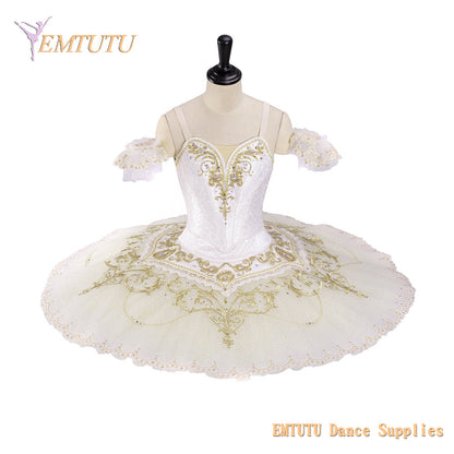 EM1403 EMTUTU Adult Professional Ballet Tutu Raymonda Women Ballet Stage Costumes Pancake Performance Tutus Don Quixote Wedding