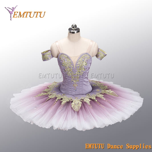 EM1479 EMTUTU Adult Child Purple Performance Professional Ballet Stage Tutu Costume