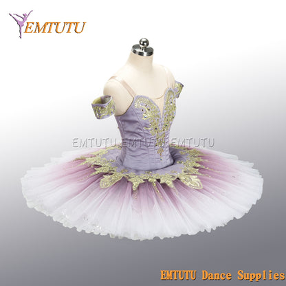 EM1479 EMTUTU Adult Child Purple Performance Professional Ballet Stage Tutu Costume
