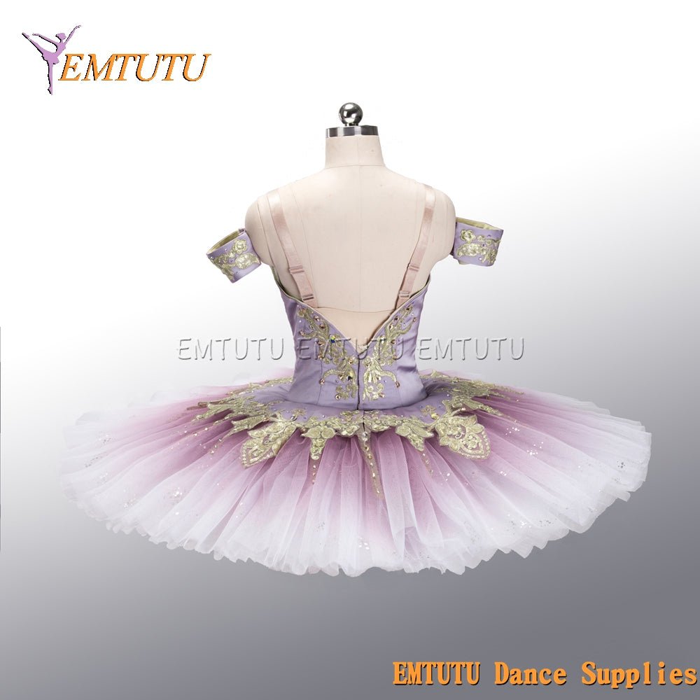 EM1479 EMTUTU Adult Child Purple Performance Professional Ballet Stage Tutu Costume