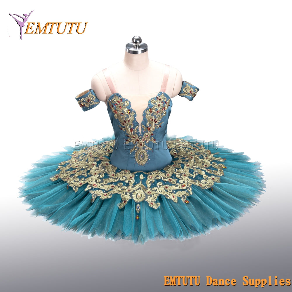 EM1480 EMTUTU Adult Child Purple Performance Professional Ballet Stage Tutu Costume