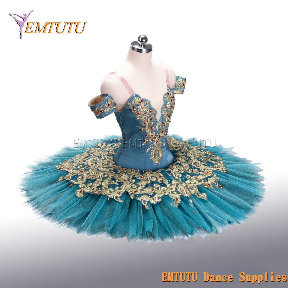 EM1480 EMTUTU Adult Child Purple Performance Professional Ballet Stage Tutu Costume