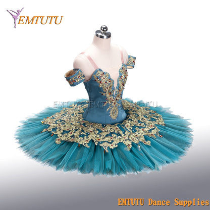 EM1480 EMTUTU Adult Child Purple Performance Professional Ballet Stage Tutu Costume