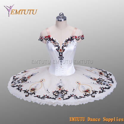 EM1483 EMTUTU Adult Child Purple Performance Professional Ballet Stage Tutu Costume