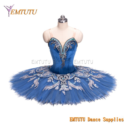 EM1484 EMTUTU Adult Child Purple Performance Professional Ballet Stage Tutu Costume