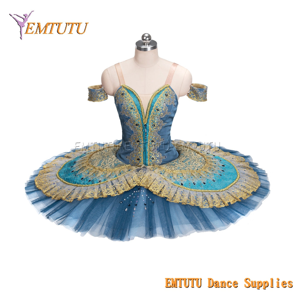 EM1486 EMTUTU Adult Child Purple Performance Professional Ballet Stage Tutu Costume