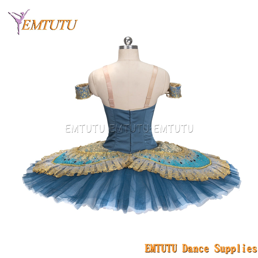 EM1486 EMTUTU Adult Child Purple Performance Professional Ballet Stage Tutu Costume