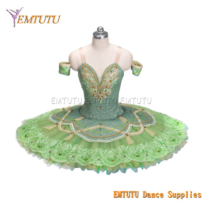 EM1487 EMTUTU Adult Child Purple Performance Professional Ballet Stage Tutu Costume