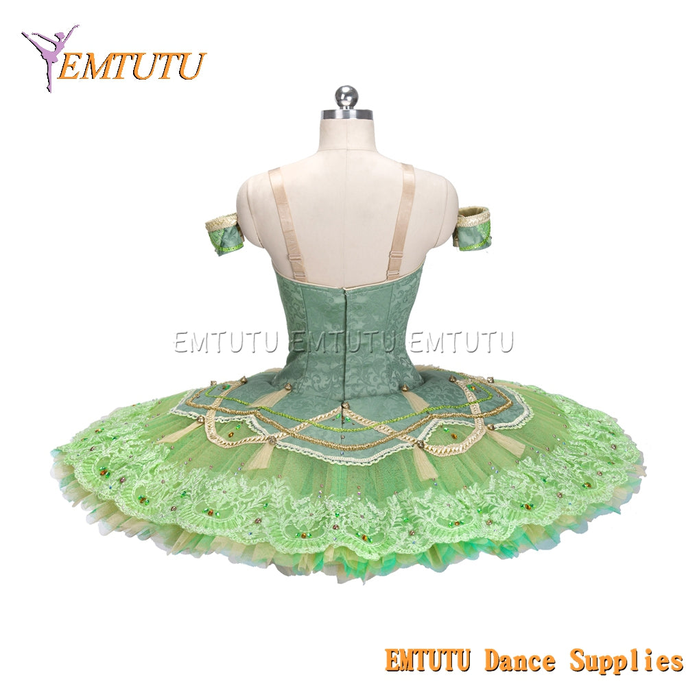 EM1487 EMTUTU Adult Child Purple Performance Professional Ballet Stage Tutu Costume