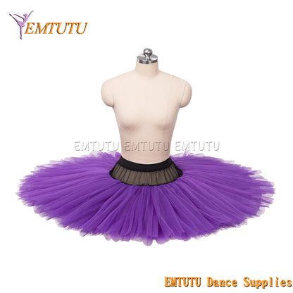 EM2016 EMTUTU Professional Half Ballet Tutu Pancake Half Ballet Tutu Costume Adult Children Ballet Tutu Skirt Firm Tulle Assorted Colors