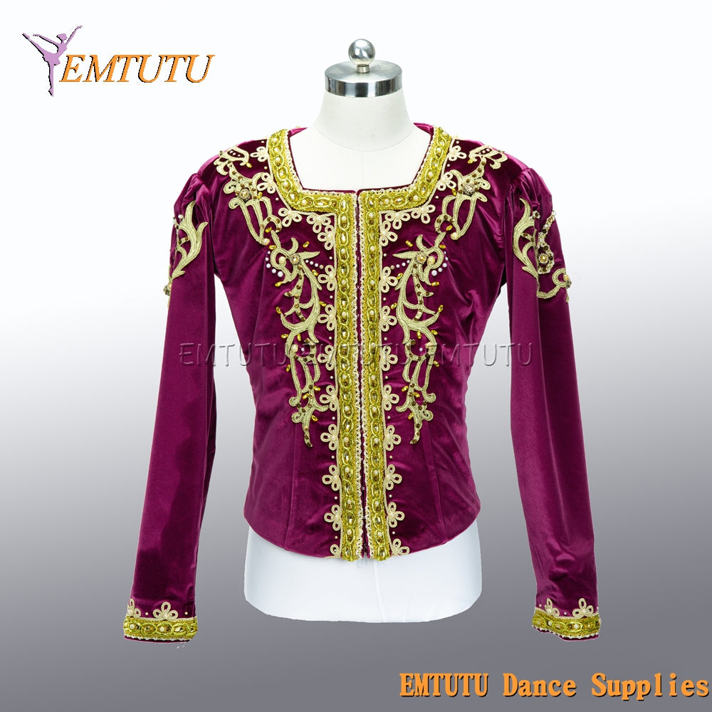 EM035 EMTUTU Customized Men's Ballet Tunic Professional Ballet Costumes for Male performance