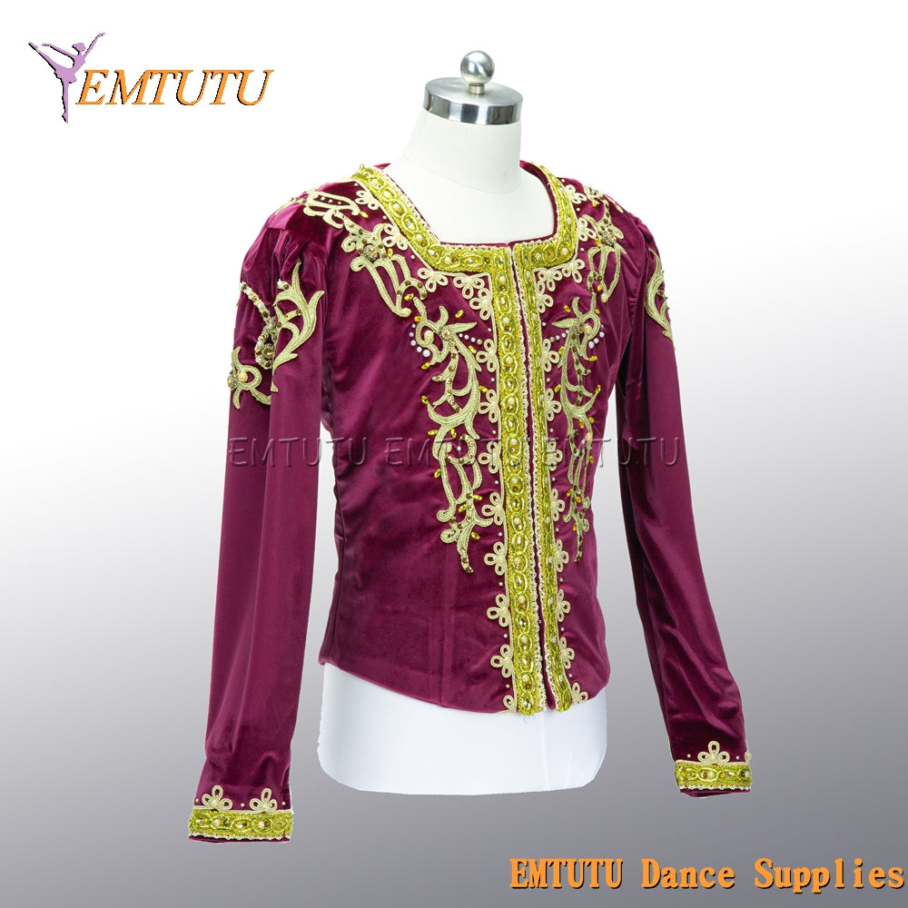 EM035 EMTUTU Customized Men's Ballet Tunic Professional Ballet Costumes for Male performance