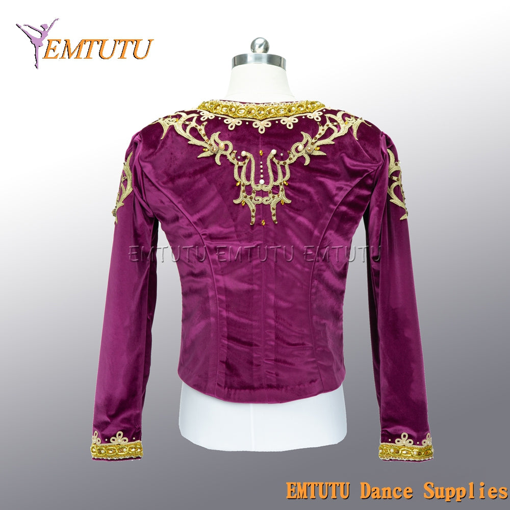 EM035 EMTUTU Customized Men's Ballet Tunic Professional Ballet Costumes for Male performance