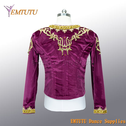 EM035 EMTUTU Customized Men's Ballet Tunic Professional Ballet Costumes for Male performance