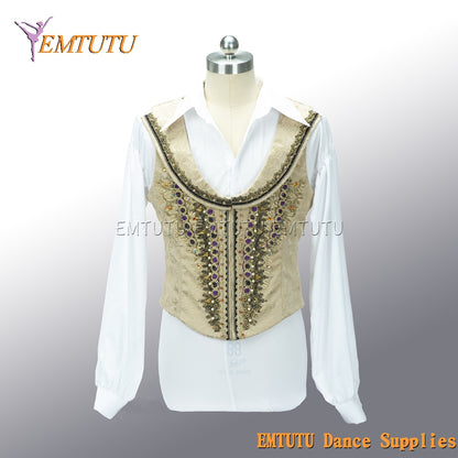 EM036 EMTUTU Customized Men's Ballet Tunic Professional Ballet Costumes for Male performance