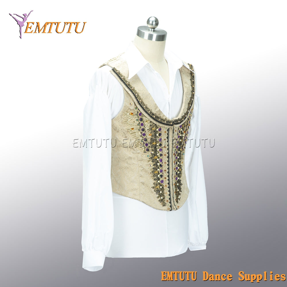 EM036 EMTUTU Customized Men's Ballet Tunic Professional Ballet Costumes for Male performance