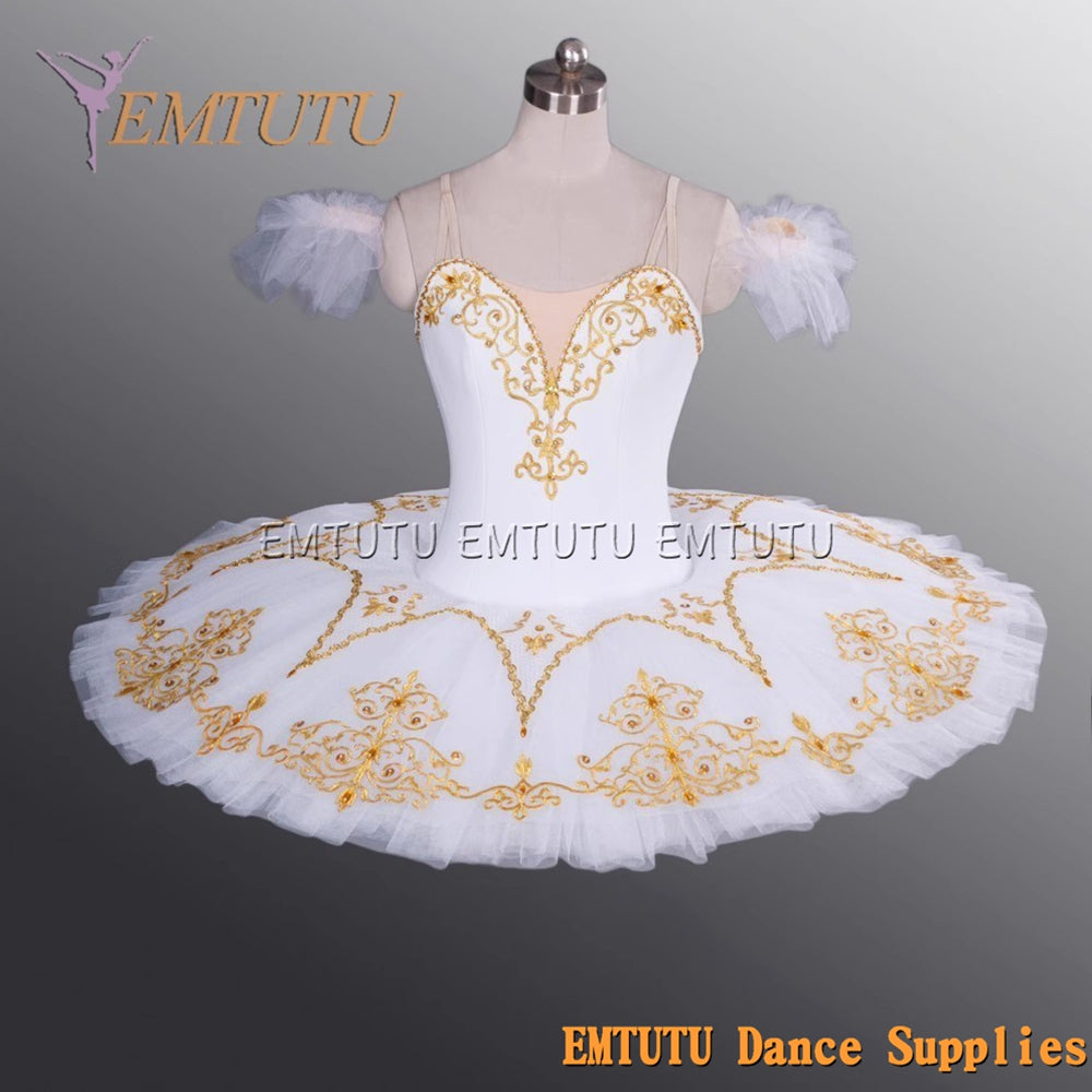 EM1101 EMTUTU Adult professional ballet tutu Pink tutu pancake performance tutus ballet stage costume women girls