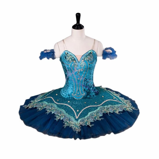 Colour Blue professional ballet tutu EMTUTU Colour Blue professional ballet tutu EMTUTU