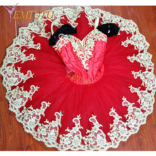 ST322 EMTUTUWomen professional ballet tutu Blue Sleeping Beauty performance pancake tutus Nutcracker ballet stage costume Custom Made