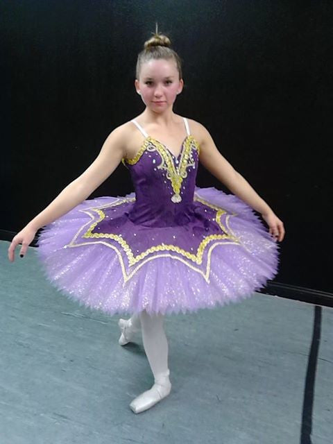 ST223 EMTUTU Swan Lake  Adult Professional Ballet Tutu Silver White Women Snow Queen Ballet Costume Classical Performance Pancake Tutus