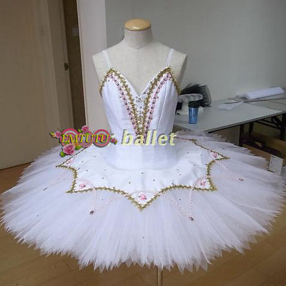 ST229 EMTUTU Swan Lake Professional Ballet Tutu Light Pink Women Ballerina Classical Ballet Stage Costume Sugar Plum Fairy Performance Tutus