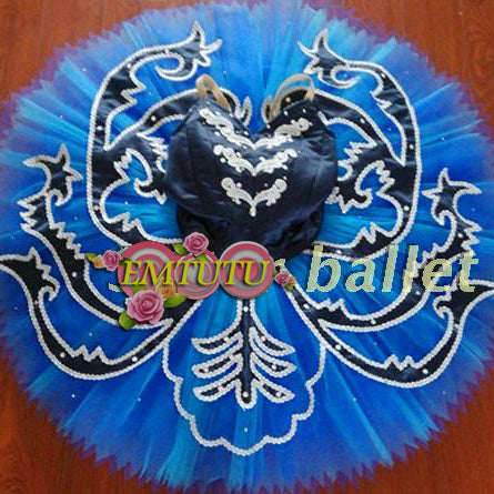ST301 EMTUTU Blue Bird Professional Ballet Tutus Swan Lake Variation Ballet Tutu Skirt Adult Classical Ballet Costume For Women Custom Made