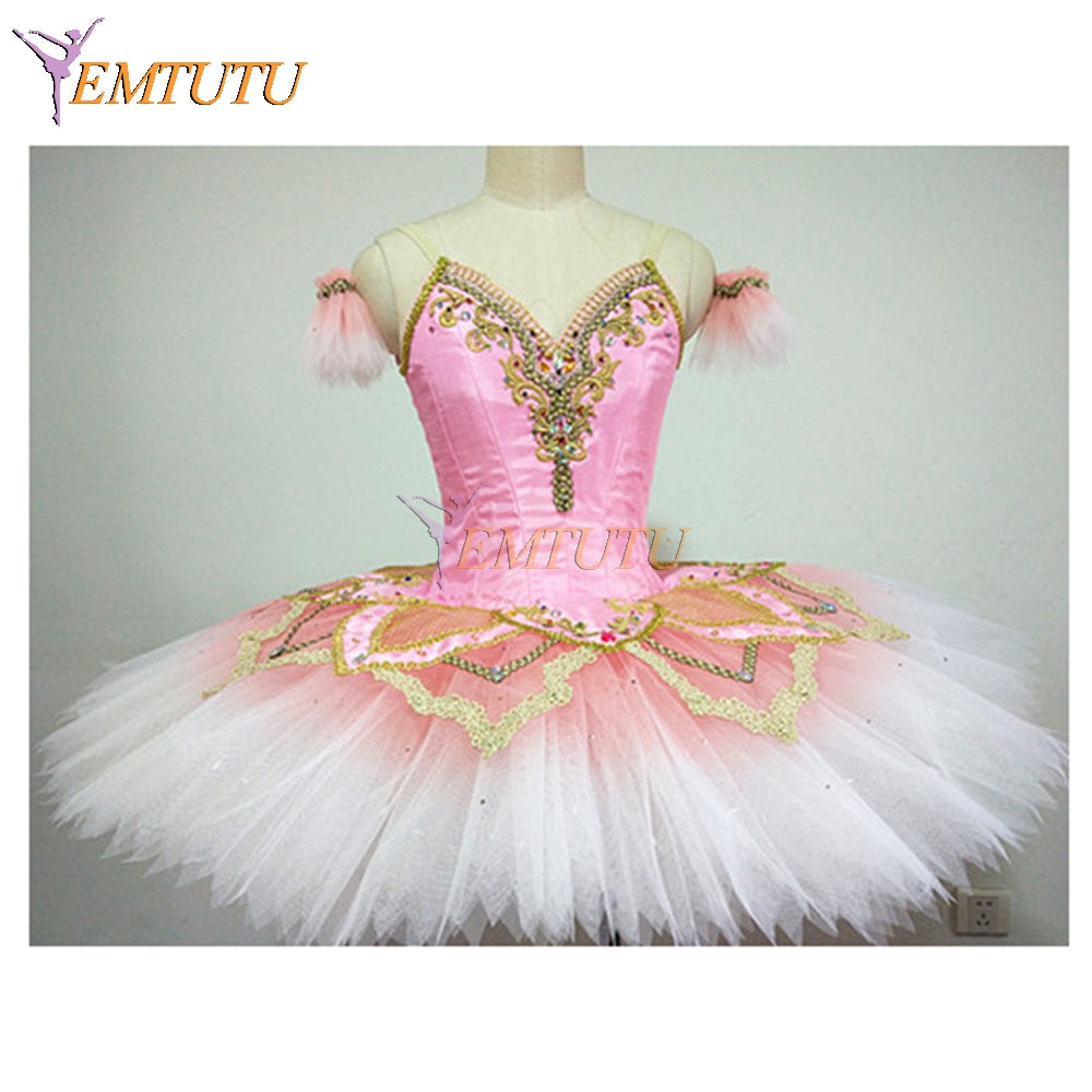 ST324 EMTUTU Sugar plum fairy tutu professional ballet tutu classical ballet tutus pink nutcracker performance tutu Ballet Stage Costumes