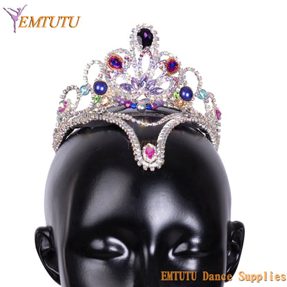 MD053 EMTUTU Professional Ballet Headwear Headdress Adult Child Ballet Competition Performance Ballet Tiara for Women