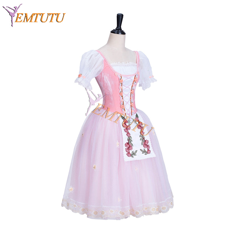 EM1287 EMTUTU Plum 5 Layer Soft Tulle La Fille Mal Gardee Professional Ballerina YAGP Competition Dresses Romantic Tutu Ballet