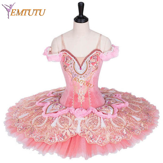 EM1297 EMTUTU Pink Sugar Plum Fairy Nutcracker Professional Ballet Dancing Tutus Classical Ballet Costumes