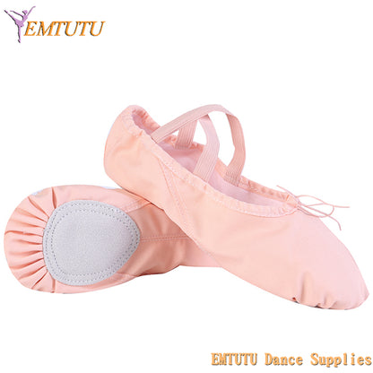 EMTUTU Canvas Ballet Shoes
