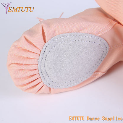 EMTUTU Canvas Ballet Shoes